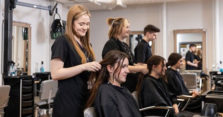 5. Hairdressing 
